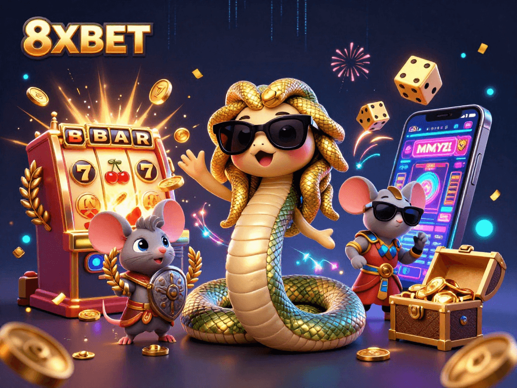 Spin the reels at 8XBET and win with charming characters and thrilling casino elements!