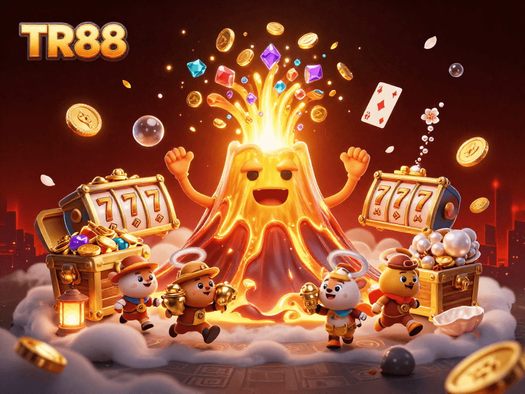 Experience thrilling excitement at TR88 with treasures and games in a vibrant casino atmosphere.