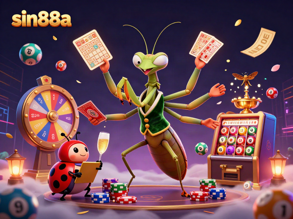 Experience thrilling gameplay at sin88a, with vibrant characters and dynamic gambling elements.