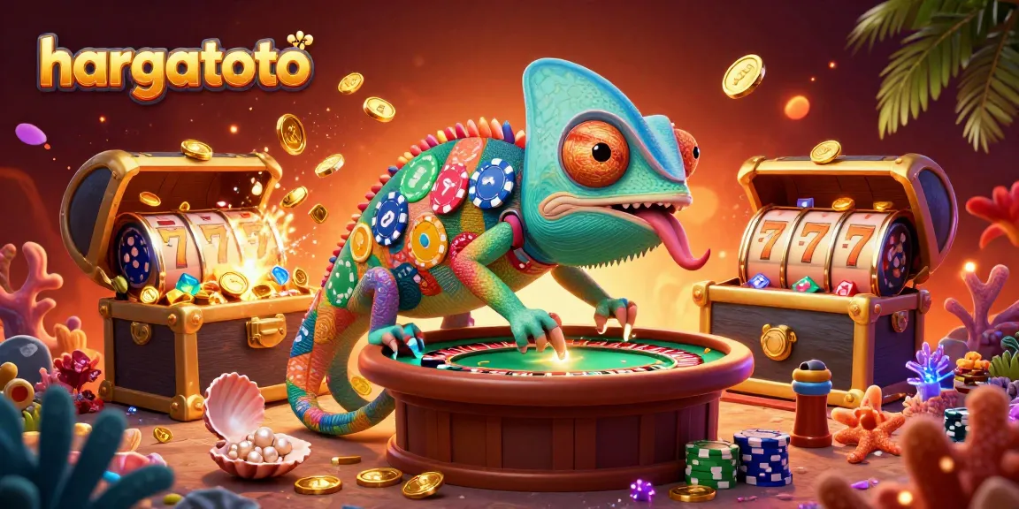 Engage in thrilling gameplay at hargatoto, experiencing vibrant slot action and immersive casino visuals.