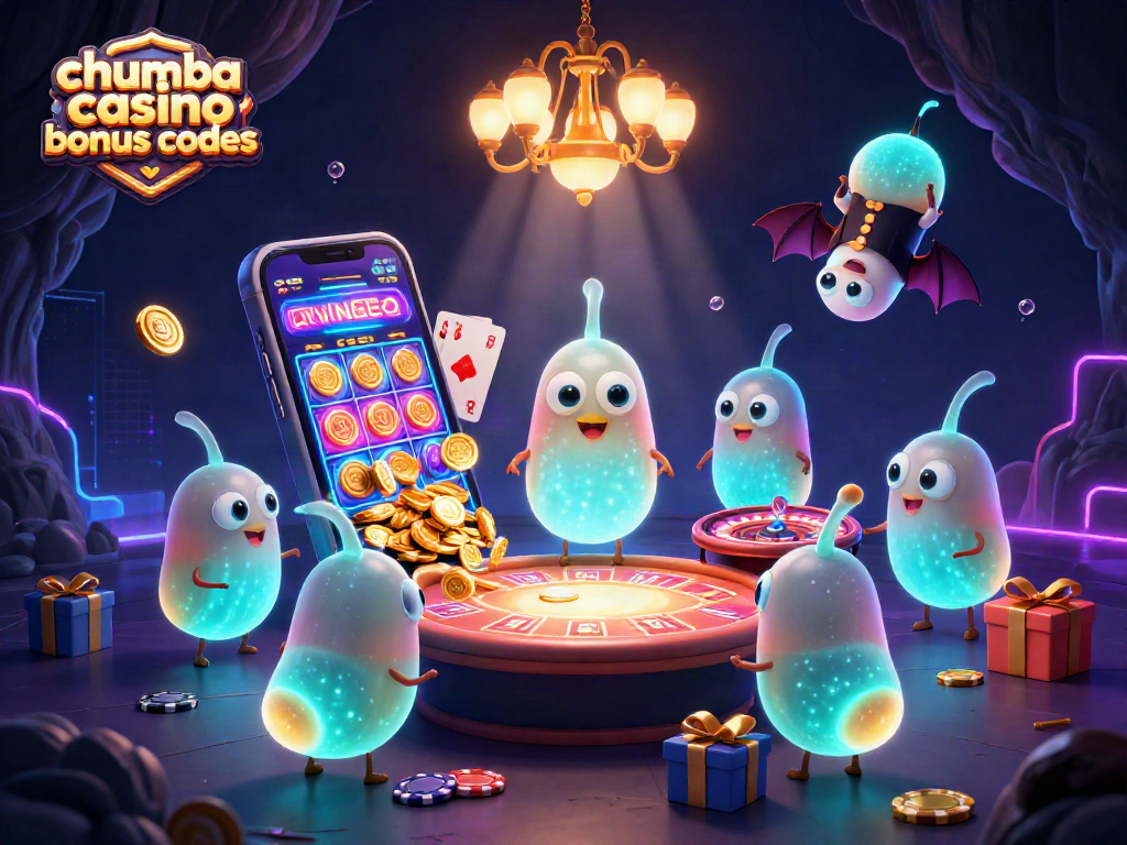Experience exciting gameplay with Chumba Casino Bonus Codes illuminated by glowing glowworms.