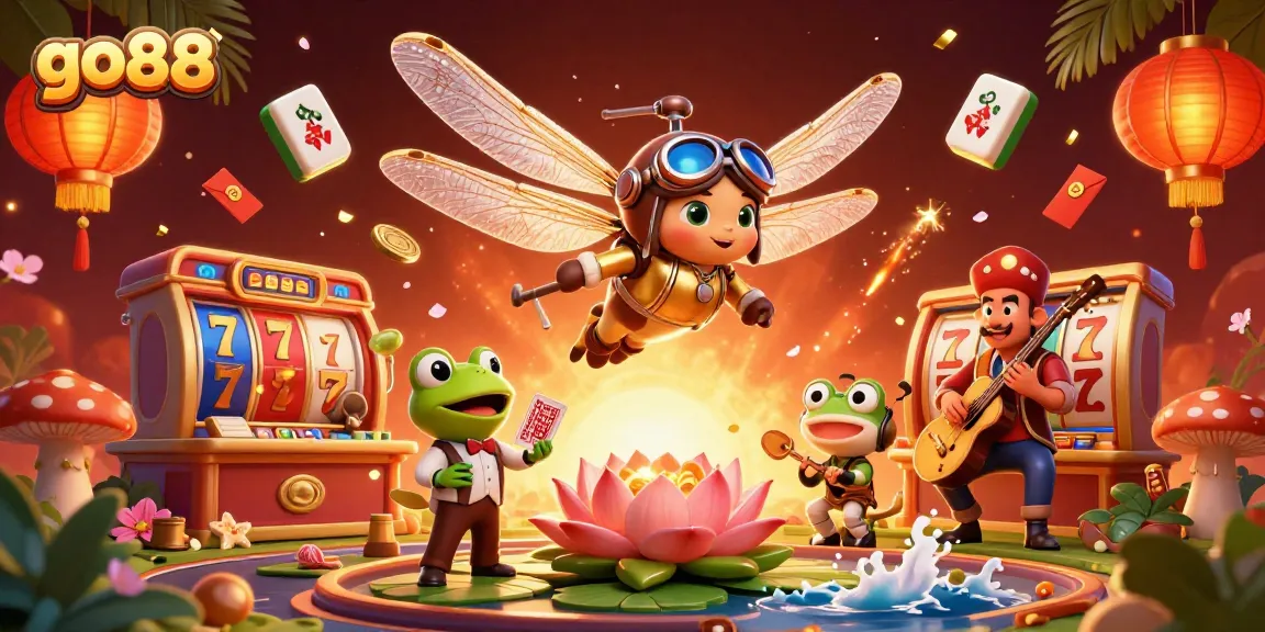 Experience thrilling gameplay at go88 with vibrant casino elements and exciting characters.