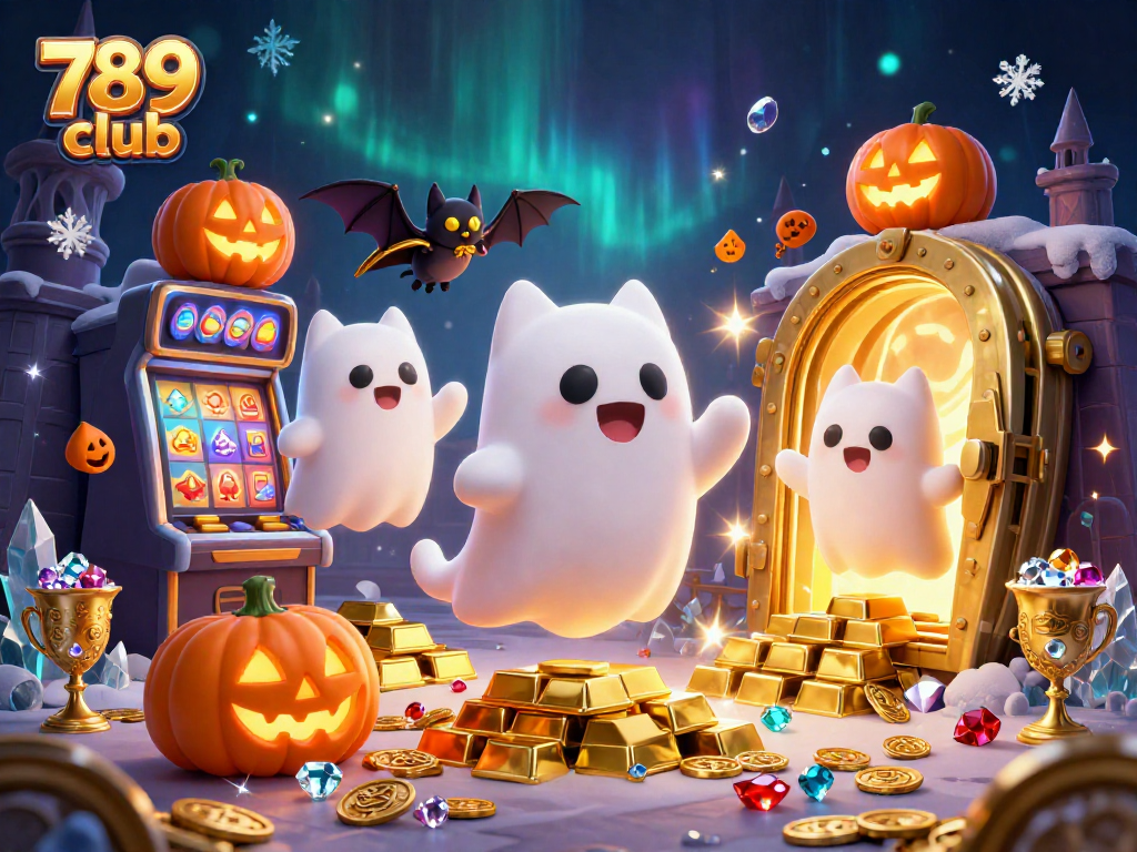 789 club tận hưởng không khí casino với chú mèo ma và bạn đồng hành, thú vị ánh đèn sáng chói
