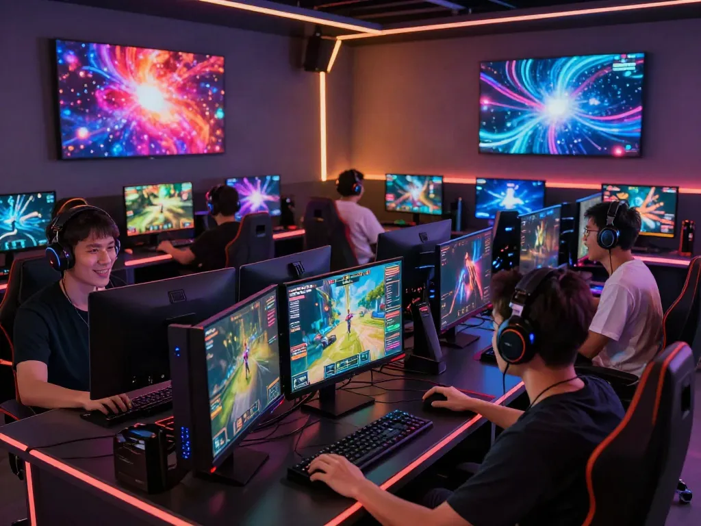 Engaged players experiencing thrilling moments in luxury111 online gaming hub.