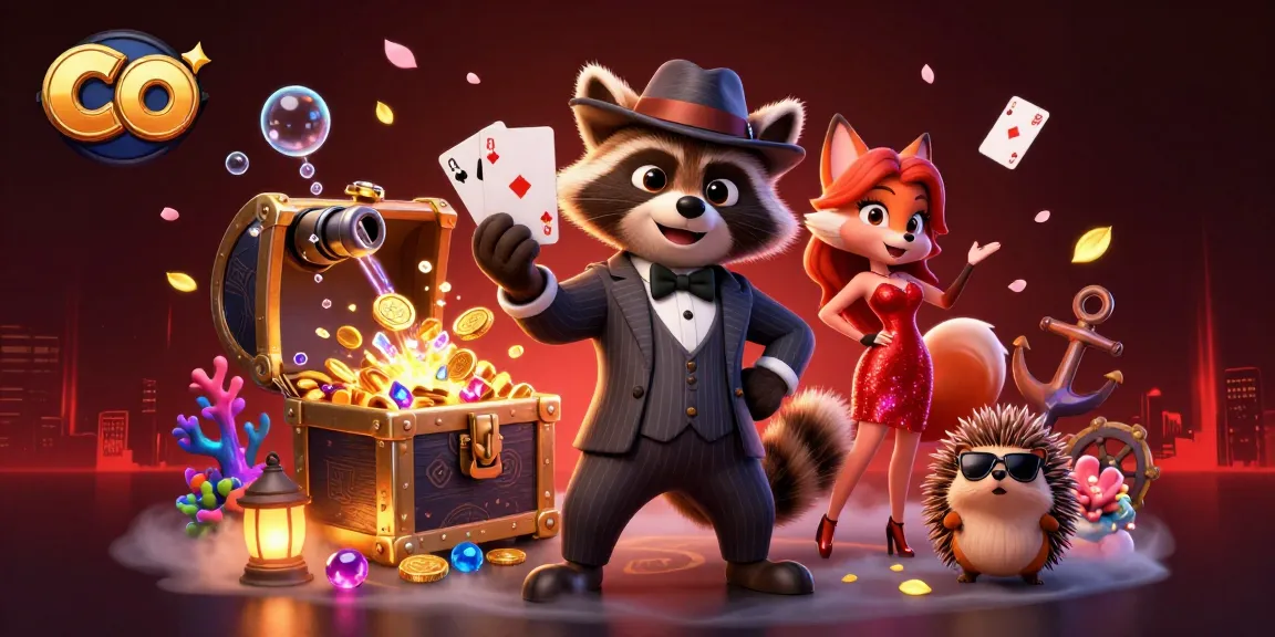 Join the exciting world of co casino with playful characters and vibrant scenes filled with treasures.