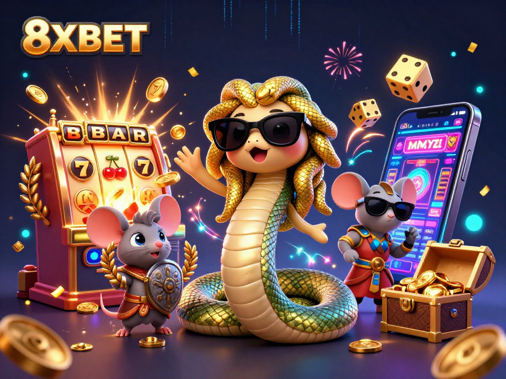Spin the reels at 8XBET and win with charming characters and thrilling casino elements!