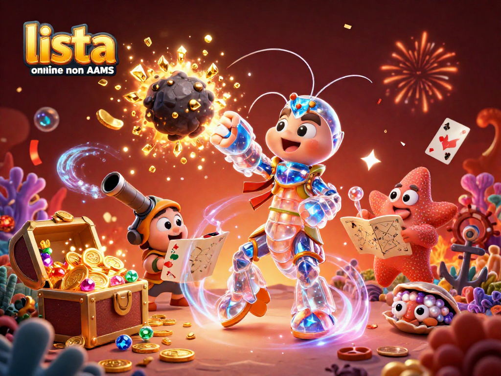Immagine di un intenso combattimento spaziale con galattico gambero mantide, riflettendo la lista casino online non AAMS con elementi di festa e tesori sottomarini.