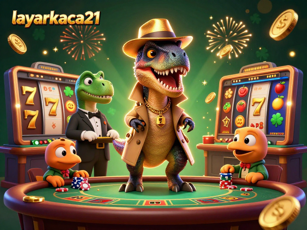 layarkaca21 menarik pemain dengan suasana kasino yang seru dan chip judi yang terbang