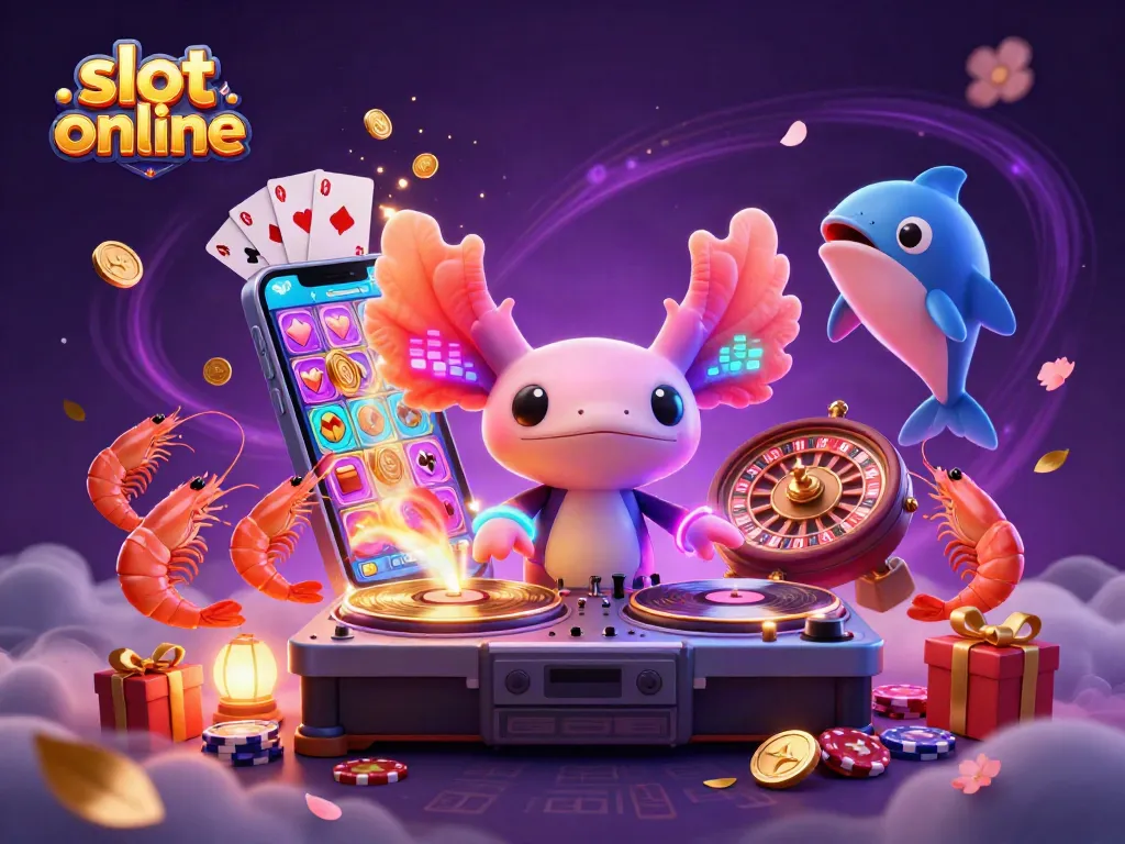 Experience thrilling action with vibrant slot online gaming scene showcasing fun characters and colorful elements.