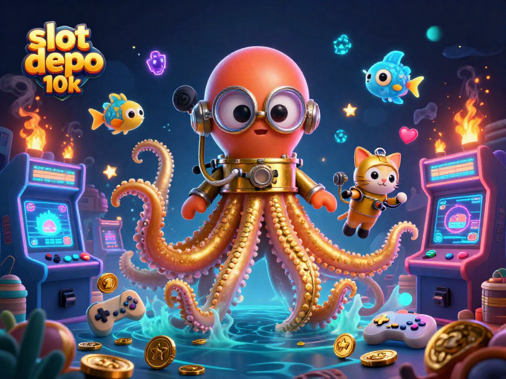 Mainkan slot depo 10k dengan suasana kaya warna dan desain ceria yang menarik!