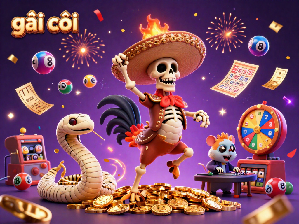Experience the excitement of winning with the vibrant lottery scene featuring gái gọi and dynamic game elements.