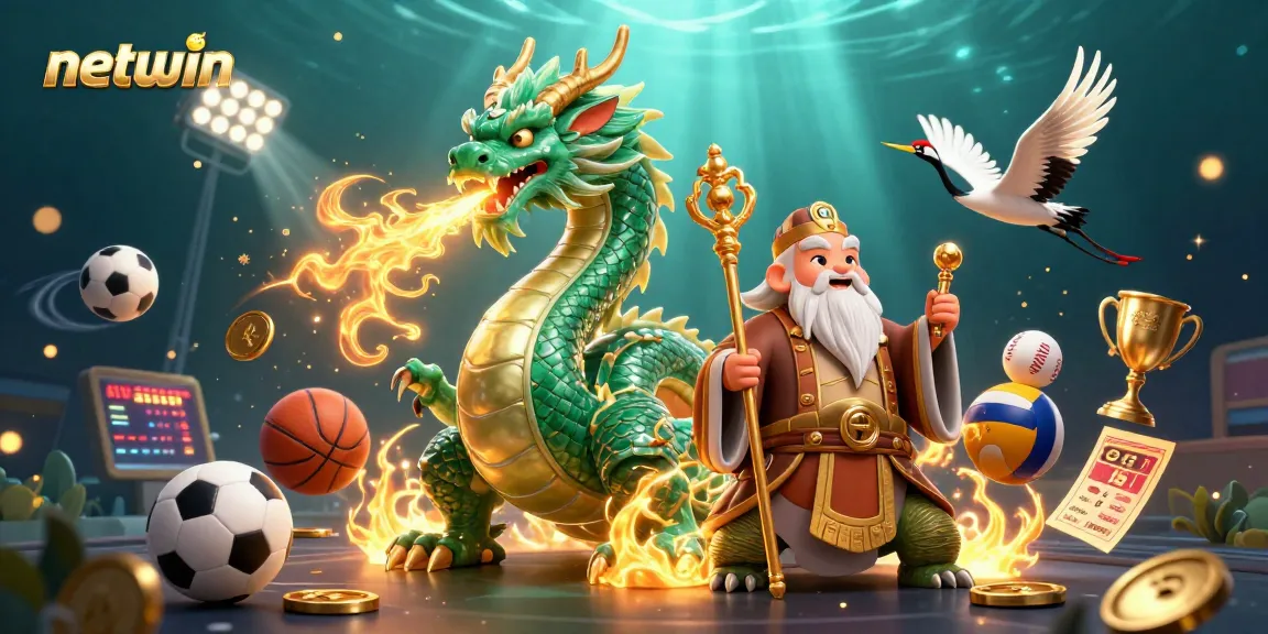 Experience thrilling action and vibrant gameplay with netwin in this captivating 3D casino scene.