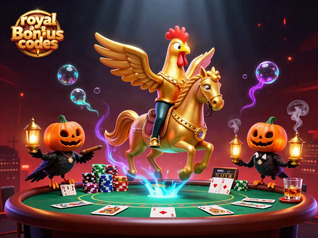Win big with royal ace bonus codes as vibrant characters energize the casino!