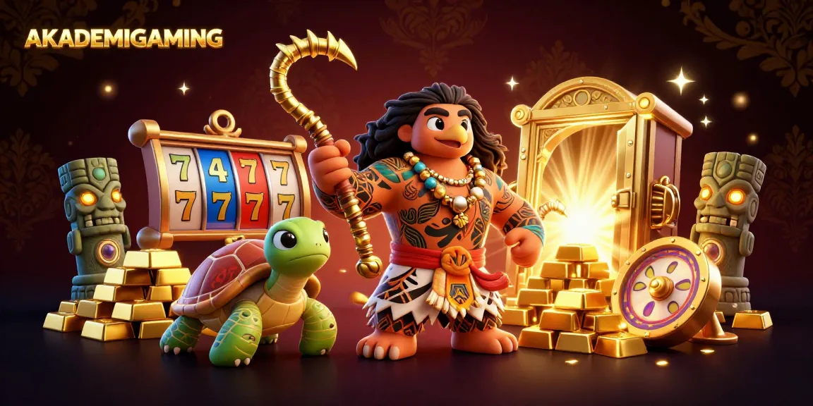 Engage in thrilling gameplay with AKADEMIGAMING’s vibrant 3D casino world full of treasures.