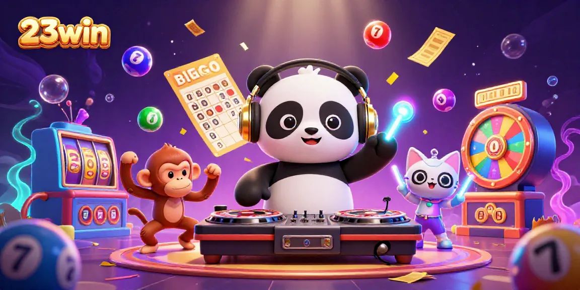 Experience thrilling casino fun with 23win, featuring engaging characters and dynamic game elements.