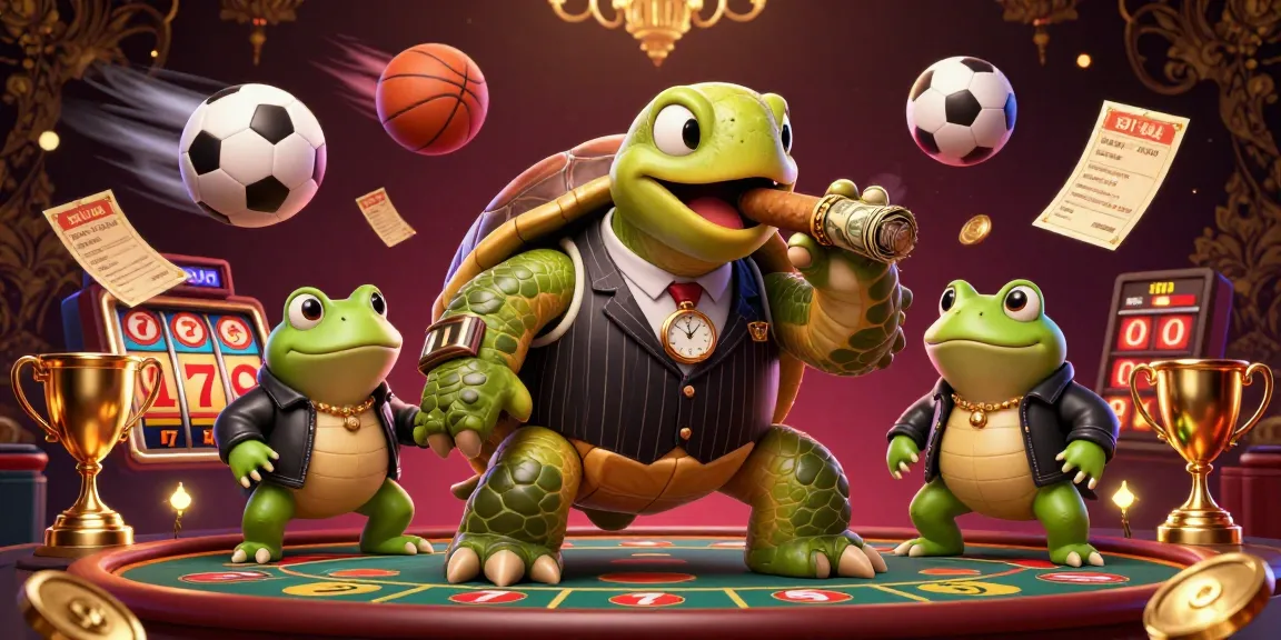 Experience thrilling online betting with XX8’s massive turtle mobster and bullfrog enforcers amidst dynamic gaming action.