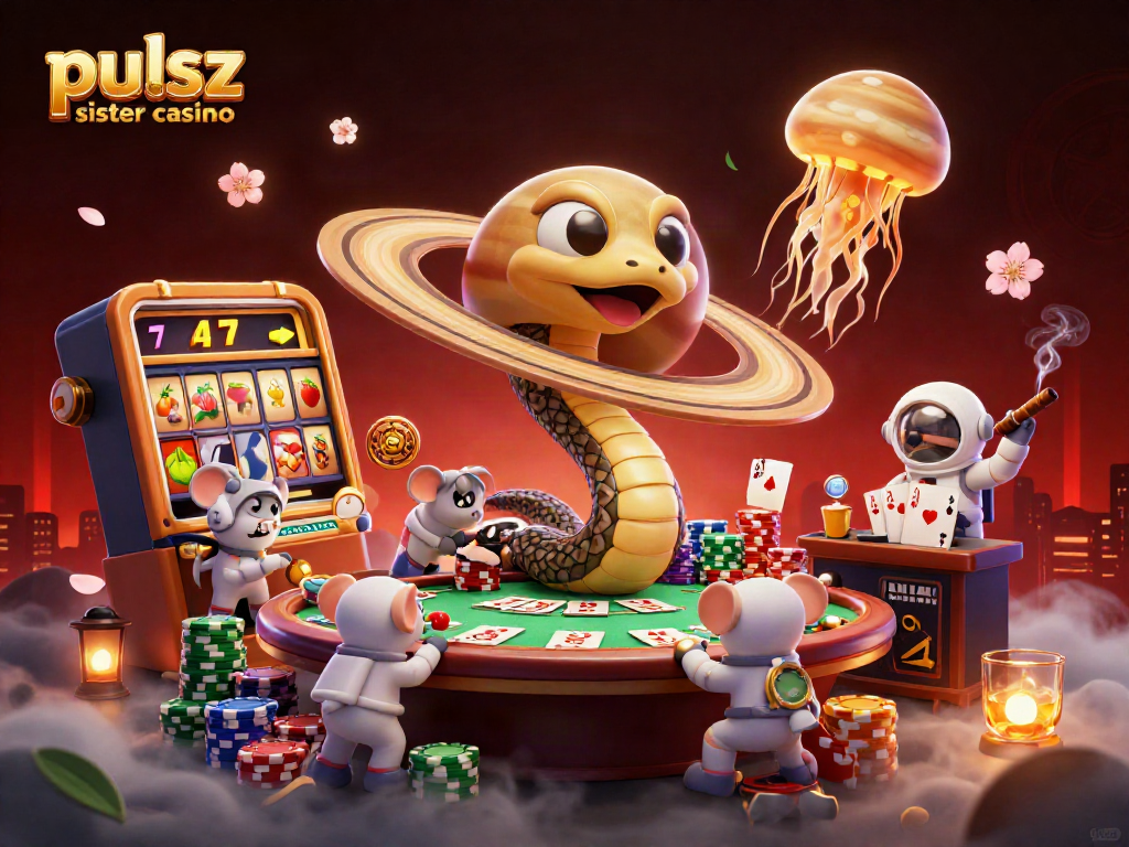Experience the excitement at pulsz sister casino with astronauts betting in a cosmic roulette