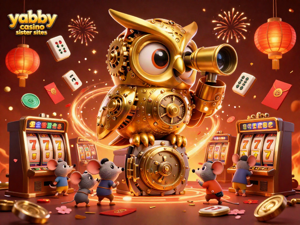 Experience the excitement with yabby casino sister sites featuring vibrant casino elements and characters.