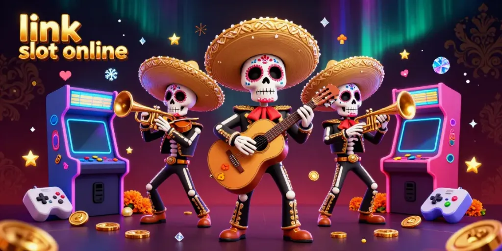 Permainan slot online dengan keceriaan skeleton mariachi merayakan kemenangan di RAJABANDOT