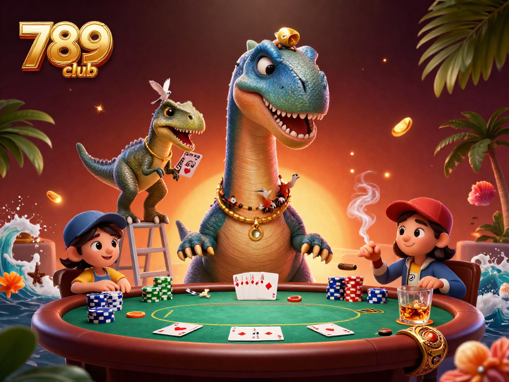 Trải nghiệm ngay 789 club với sảnh game bài và không gian casino sinh động.
