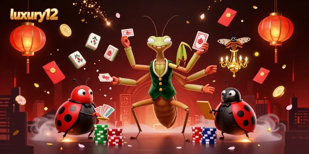 Engage with luxury12 at a vibrant casino scene filled with stunning visuals and dynamic elements.