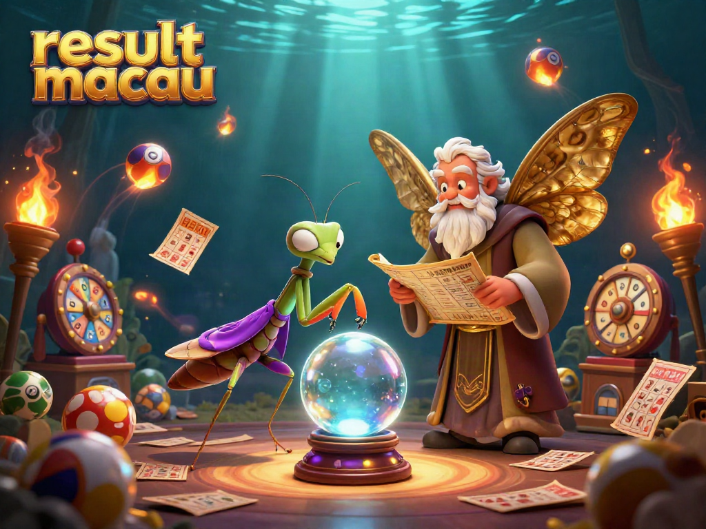 Experience thrilling results macau in a vibrant, action-packed lottery scene with mystical characters.