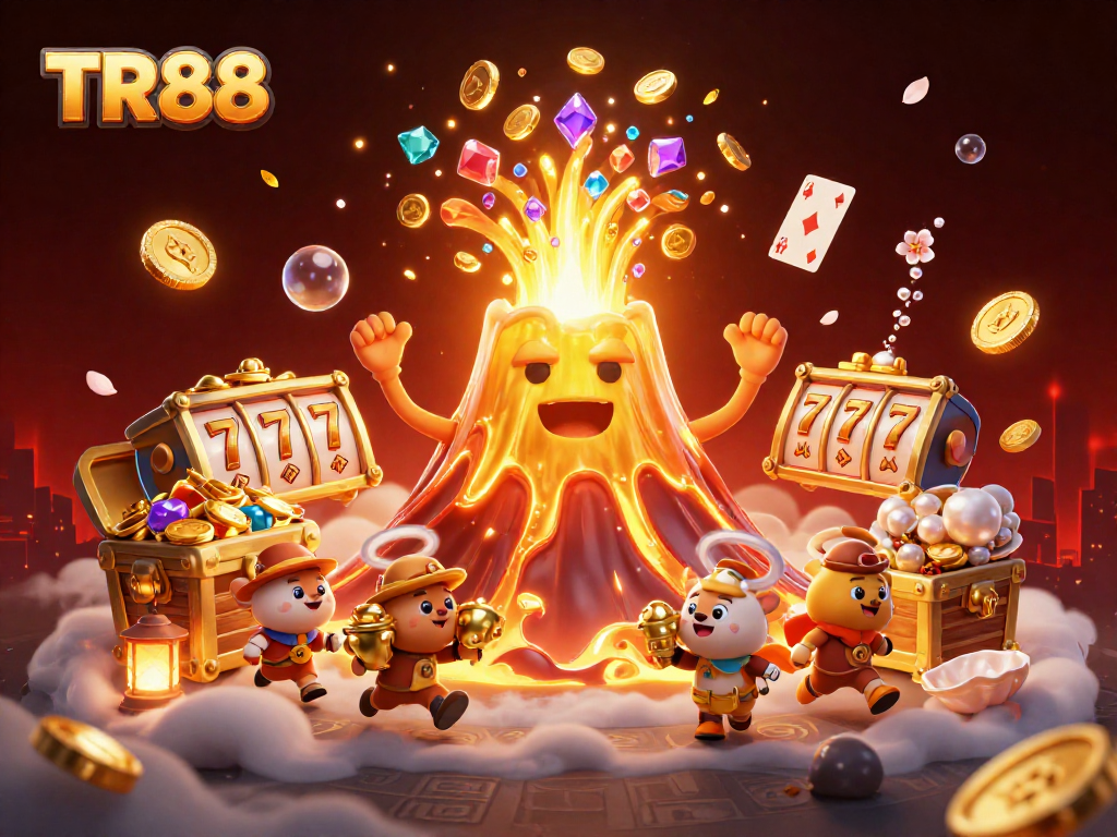 Experience thrilling excitement at TR88 with treasures and games in a vibrant casino atmosphere.