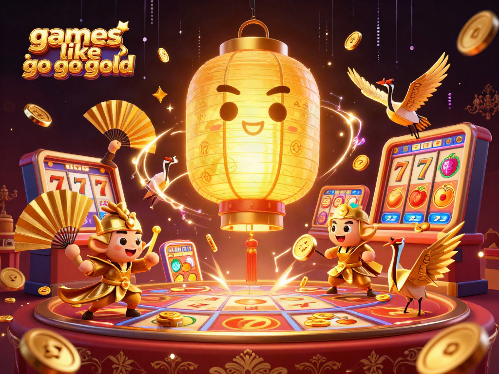 Experience exciting games like Go Go Gold with vibrant slots and dynamic casino elements.