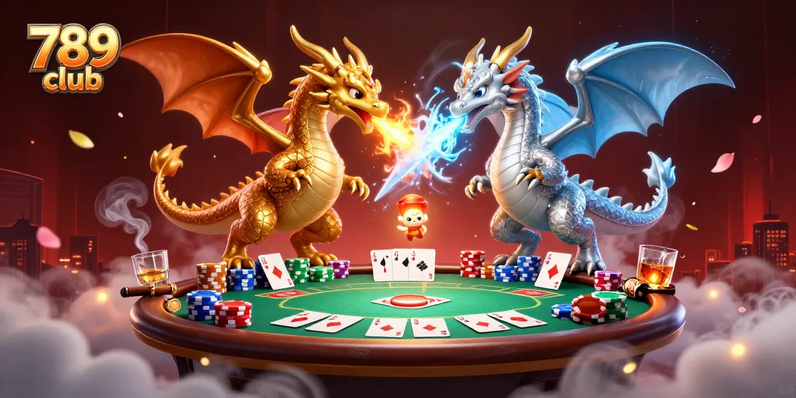 Engage in thrilling gameplay at 789 club with dynamic poker action and enchanting dragons.